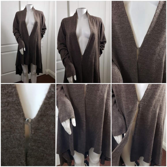 Elegant Brown Women's Sweater - Picture 4 of 7